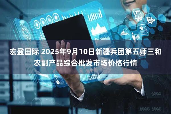 宏盈国际 2025年9月10日新疆兵团第五师三和农副产品综合批发市场价格行情